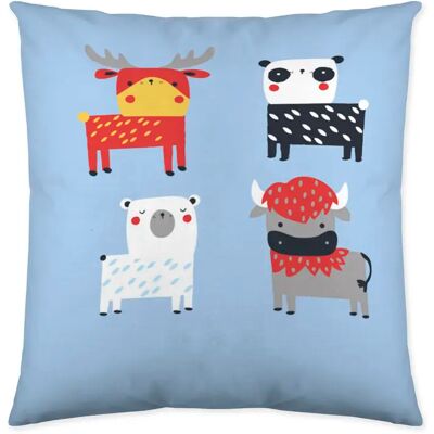 COOL KIDS COPERTURA DA CUSCINO EMPTY PER BAMBINI 100% PIANETA COTONE EARTH 50X50 CM FRESCO BAMBINI REALIZZATO IN SPAGNA COOL KIDS COPERTURA DA CUSCINO EMPTY PER BAMBINI 100% PIANETA COTONE EARTH 50X50 CM FRESCO BAMBINI REALIZZATO IN SPAGNA