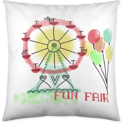 COOL KIDS COPERTURA DA CUSCINO EMPTY PER BAMBINI 100% FUN FIR COTONE 50X50 CM FRESCO BAMBINI REALIZZATO IN SPAGNA COOL KIDS COPERTURA DA CUSCINO EMPTY PER BAMBINI 100% FUN FIR COTONE 50X50 CM FRESCO BAMBINI REALIZZATO IN SPAGNA
