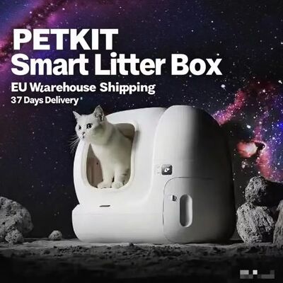 NONE Nuova lettiera autopulente MAX-1, toilette chiusa per gatti a prova di sabbia, toilette automatica intelligente Andrea, lettiera per gatti Petkit con telecomando NONE Nuova lettiera autopulente MAX-1, toilette chiusa per gatti a prova di sabbia, toilette automatica intelligente Andrea, lettiera per gatti Petkit con telecomando