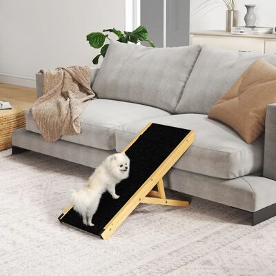 PawHut Rampa per cani pieghevole, regolabile in altezza, rampa antiscivolo per l'accesso ai cani fino a 15 kg PawHut Rampa per cani pieghevole, regolabile in altezza, rampa antiscivolo per l'accesso ai cani fino a 15 kg