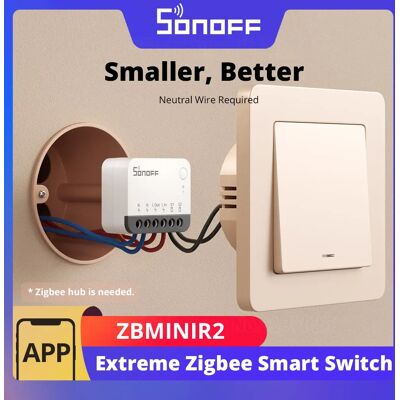 Sonoff ZBMINIR2 Interruttore Zigbee 3.0 - Automazione Casa Sonoff ZBMINIR2 Interruttore Zigbee 3.0 - Automazione Casa