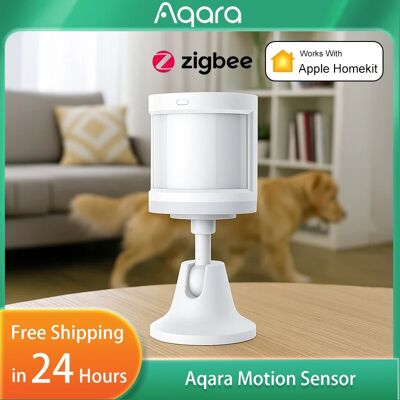 Aqara Nuovo Sensore di Movimento , Sensore Intelligente per il Corpo Umano, Rilevatore di Movimento Wireless ZigBee per Casa Intelligente, Compatibile con Alexa, Mijia, Apple Homekit Aqara Nuovo Sensore di Movimento , Sensore Intelligente per il Corpo Umano, Rilevatore di Movimento Wireless ZigBee per Casa Intelligente, Compatibile con Alexa, Mijia, Apple Homekit
