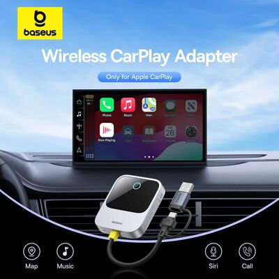 Adattatore CarPlay wireless Baseus - Audio Auto Adattatore CarPlay wireless Baseus - Audio Auto