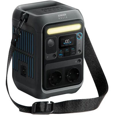 Stazione di energia portatile Anker SOLIX C300X - 288Wh, 7 porte Stazione di energia portatile Anker SOLIX C300X - 288Wh, 7 porte