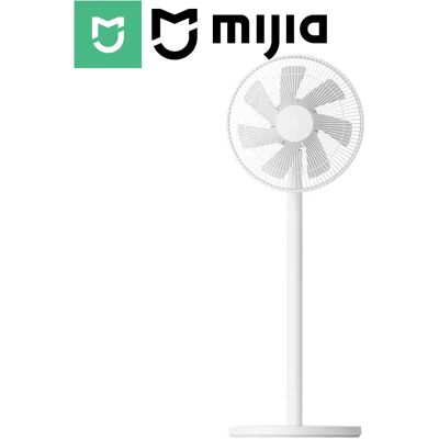 MIJIA Ventilatore da Pavimento Smart con Inverter DC, Versione Aggiornata con 7 Pale, 140 ° Flusso d'aria ad angolo ampio, ventola silenziosa a basso rumore (25,6 dB), supporto per power bank MIJIA Ventilatore da Pavimento Smart con Inverter DC, Versione Aggiornata con 7 Pale, 140 ° Flusso d'aria ad angolo ampio, ventola silenziosa a basso rumore (25,6 dB), supporto per power bank