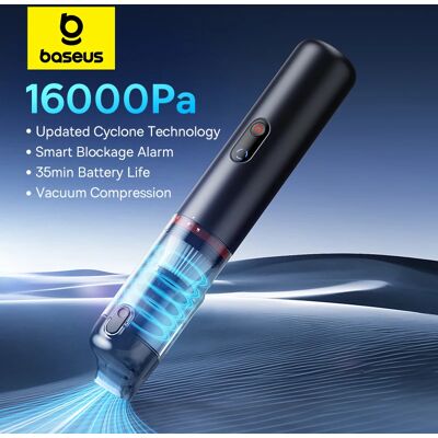 BASEUS A5 16000Pa Aspirapolvere per auto senza fili Potente mini aspirapolvere automobilistico portatile portatile per macchina per PC domestica per auto BASEUS A5 16000Pa Aspirapolvere per auto senza fili Potente mini aspirapolvere automobilistico portatile portatile per macchina per PC domestica per auto