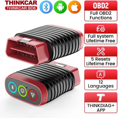 Scanner Bluetooth OBD2 THINKCAR BD6 - Strumento diagnostico Scanner Bluetooth OBD2 THINKCAR BD6 - Strumento diagnostico
