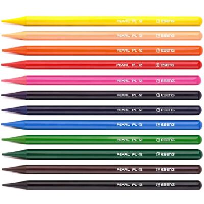 NONE ESENG ® Set di matite colorate PEARL PL-12 NONE ESENG ® Set di matite colorate PEARL PL-12