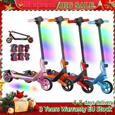 E-RIDES Monopattino Elettrico U8 per Bambini 6-12 Anni, E-Scooter Pieghevole, Motore 130W, Doppia Sospensione, Velocità Massima 16km/h, Autonomia 10km, Miglior Regalo E-RIDES Monopattino Elettrico U8 per Bambini 6-12 Anni, E-Scooter Pieghevole, Motore 130W, Doppia Sospensione, Velocità Massima 16km/h, Autonomia 10km, Miglior Regalo