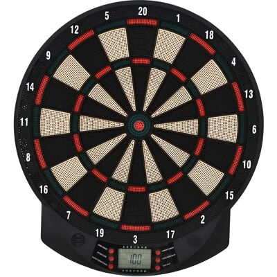 HOMCOM Bersaglio Elettronico per Freccette con 26 Giochi Principali e Variazioni Elettroniche per 8 Giocatori, 30 Frecce HOMCOM Bersaglio Elettronico per Freccette con 26 Giochi Principali e Variazioni Elettroniche per 8 Giocatori, 30 Frecce