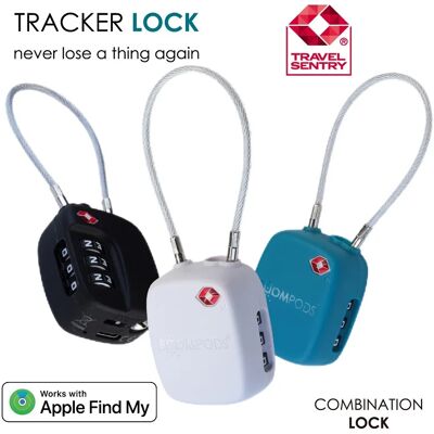 BOOMPODS Il blocco del codice doganale TSA funziona con Apple Trova il mio lucchetto GPS anti-smarrimento Smart Airtag per password per bagagli da viaggio modificabile BOOMPODS Il blocco del codice doganale TSA funziona con Apple Trova il mio lucchetto GPS anti-smarrimento Smart Airtag per password per bagagli da viaggio modificabile