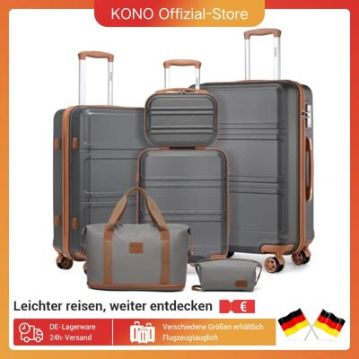 KONO 4/5/6 pezzi beauty case box custodia per cosmetici bagaglio a mano borsa da toilette borsa da viaggio set di bagagli KONO 4/5/6 pezzi beauty case box custodia per cosmetici bagaglio a mano borsa da toilette borsa da viaggio set di bagagli