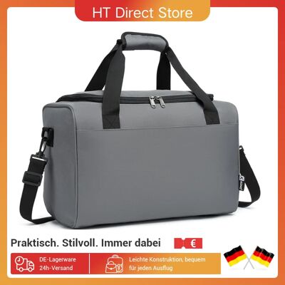 KONO Borsa bagaglio a mano 40x20x2 5 per donna, borsa da viaggio per aereo, uomo e donna Weekender, taglia massima con KONO Borsa bagaglio a mano 40x20x2 5 per donna, borsa da viaggio per aereo, uomo e donna Weekender, taglia massima con