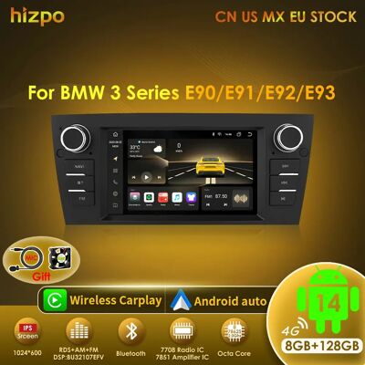 HIZPO AI Audio di Navigazione Vocale Per BMW Serie 3 E90 E91 E92 E93 Autoradio 2 Din Android Auto Multimedia GPS Carplay 2din No DVD HIZPO AI Audio di Navigazione Vocale Per BMW Serie 3 E90 E91 E92 E93 Autoradio 2 Din Android Auto Multimedia GPS Carplay 2din No DVD