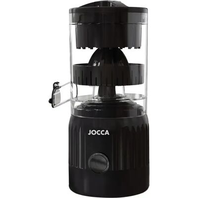 JOCCA Spremiagrumi automatico ricaricabile Elegance. Spremitura senza sforzo, senza sprechi o retrogusti. Preserva la fibra. Design compatto in nero, facile da riporre. Batteria da 2x1300mAh. Ideale JOCCA Spremiagrumi automatico ricaricabile Elegance. Spremitura senza sforzo, senza sprechi o retrogusti. Preserva la fibra. Design compatto in nero, facile da riporre. Batteria da 2x1300mAh. Ideale