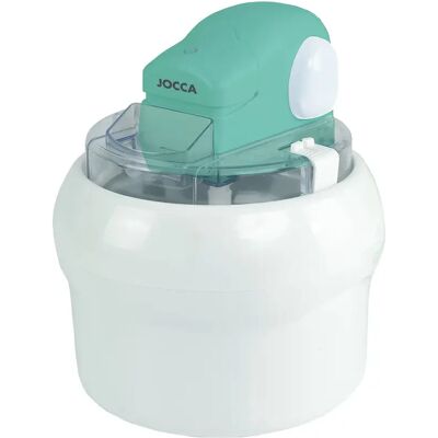 JOCCA Freezer per Gelato e Sorbetti Compatto Turchese da 1L con Termostato Reversibile e Basso Consumo di 8W JOCCA Freezer per Gelato e Sorbetti Compatto Turchese da 1L con Termostato Reversibile e Basso Consumo di 8W