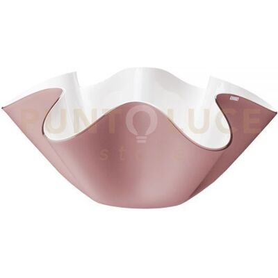 Vesta Portavino Grande Contenitore Soft In Cristallo Acrilico Bianco E Rosa Cipria Vesta Portavino Grande Contenitore Soft In Cristallo Acrilico Bianco E Rosa Cipria