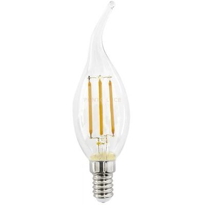 Gea luce Gla280c- Lampadina In Vetro Trasparente Soffio Di Vento D. 3,5cm 2700k 600lm 6w Gea luce Gla280c- Lampadina In Vetro Trasparente Soffio Di Vento D. 3,5cm 2700k 600lm 6w