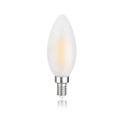 Ideal Lux Lampadina Attacco E14 Oliva In Vetro Satinata 4 W 430 Lm 3000 K Ø 35 X H 98 Mm Ideal Lux Lampadina Attacco E14 Oliva In Vetro Satinata 4 W 430 Lm 3000 K Ø 35 X H 98 Mm