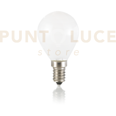 Ideal Lux Lampadina Attacco E14 Sfera In Vetro Bianca 4 W 340 Lm 3000 K Ø 45 X H 78 Mm Ideal Lux Lampadina Attacco E14 Sfera In Vetro Bianca 4 W 340 Lm 3000 K Ø 45 X H 78 Mm