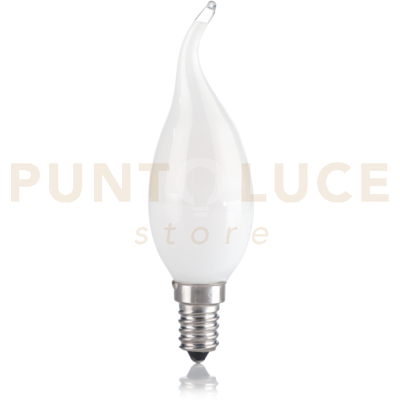 Ideal Lux Lampadina Candela Bianca Attacco E14 4w 440 Lm 3000 K In Vetro Ø 35 X H 115 Mm Ideal Lux Lampadina Candela Bianca Attacco E14 4w 440 Lm 3000 K In Vetro Ø 35 X H 115 Mm