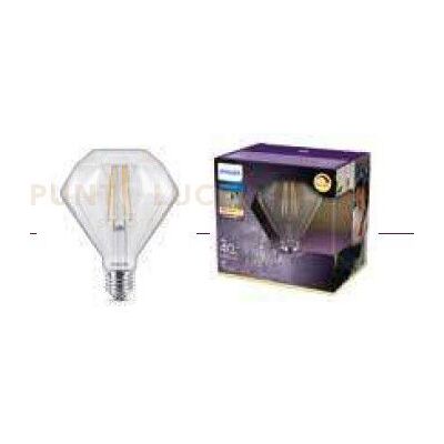 Lampadina Led Philips Modern Diamond Vetro Filamento 2700k Lampadina Led Philips Modern Diamond Vetro Filamento 2700k