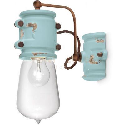 Ferroluce Applique Urban Azzurro C1523(Via) Ferroluce Applique Urban Azzurro C1523(Via)
