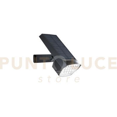 Intec Faro Solare Led Iris Nero 1,8w 200lm 2700-6500k 17,9x10x15 Cm Sensore Crepusc... Intec Faro Solare Led Iris Nero 1,8w 200lm 2700-6500k 17,9x10x15 Cm Sensore Crepusc...