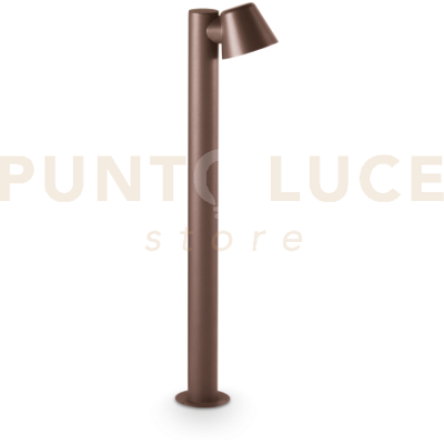 Lampada Bollard Esterna Ideal Lux GAS - GU10 - Marrone Lampada Bollard Esterna Ideal Lux GAS - GU10 - Marrone
