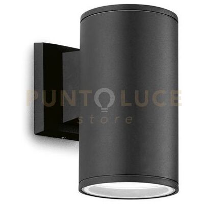 Gea luce Ges1003- Applique In Alluminio 1 Luce Attacco E27 Colore Grigio Antracite Ip65 Gea luce Ges1003- Applique In Alluminio 1 Luce Attacco E27 Colore Grigio Antracite Ip65