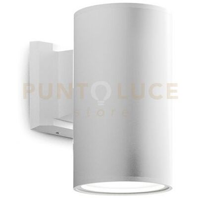 Gea luce Ges1004- Applique In Alluminio 1 Luce Attacco E27 Colore Bianco Ip65 Gea luce Ges1004- Applique In Alluminio 1 Luce Attacco E27 Colore Bianco Ip65