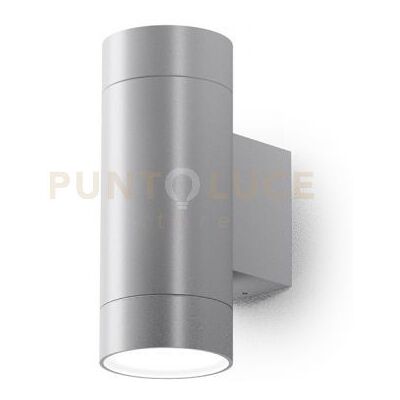 Gea luce Ges1066- Applique 1 Luce Attcaco Gu10 Colore Grigio Alluminio In Alluminio Ip... Gea luce Ges1066- Applique 1 Luce Attcaco Gu10 Colore Grigio Alluminio In Alluminio Ip...