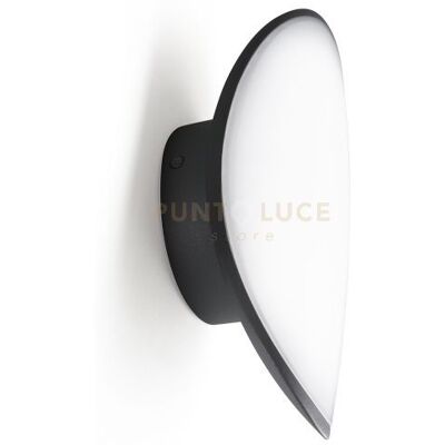 Gea luce Ges120- Applique Grigio Antracite Led 4000k 1200lm 13w Ip65 In Alluminio Gea luce Ges120- Applique Grigio Antracite Led 4000k 1200lm 13w Ip65 In Alluminio