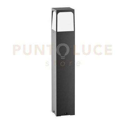 Gea luce Ges2032- Paletto H.50cm 1 Luce Attacco E27 Ip44 In Alluminio Grigio Antracite Gea luce Ges2032- Paletto H.50cm 1 Luce Attacco E27 Ip44 In Alluminio Grigio Antracite