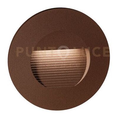 Gea luce Ges2112c- Segnapassi Led 3000k 98lm 3w Ip65 Alluminio Marronee Vetro Incasso Gea luce Ges2112c- Segnapassi Led 3000k 98lm 3w Ip65 Alluminio Marronee Vetro Incasso