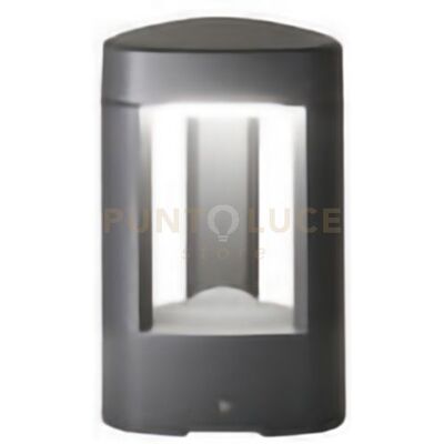 Gea luce Ges493- Paletto In Alluminio 1 Luce Attacco Gx53 Grigio Antracite H.20cm Gea luce Ges493- Paletto In Alluminio 1 Luce Attacco Gx53 Grigio Antracite H.20cm