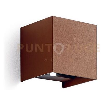 Gea luce Ges867c- Applique Marrone A Led 2 Luci Biemissione 3000k 830lm 2x10w Ip54 12... Gea luce Ges867c- Applique Marrone A Led 2 Luci Biemissione 3000k 830lm 2x10w Ip54 12...