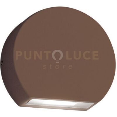 Gea luce Ges893n- Segnapassi Ruggine A Led 4000k 495lm 5w Ip54 9,8cm Alluminio E Vetro Gea luce Ges893n- Segnapassi Ruggine A Led 4000k 495lm 5w Ip54 9,8cm Alluminio E Vetro