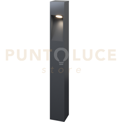 TopLight Lisbona Palo 95cm Grigio Antracite Led 3000k 730lm 12w Ip65 TopLight Lisbona Palo 95cm Grigio Antracite Led 3000k 730lm 12w Ip65