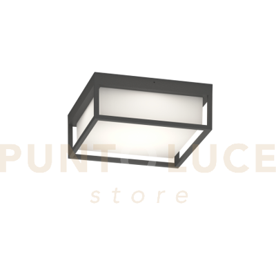 TopLight Osaka Applique Plafoniera Quadra 25cm 4 Luci Attacco Gx53 Grigio Antracite Ip54 TopLight Osaka Applique Plafoniera Quadra 25cm 4 Luci Attacco Gx53 Grigio Antracite Ip54
