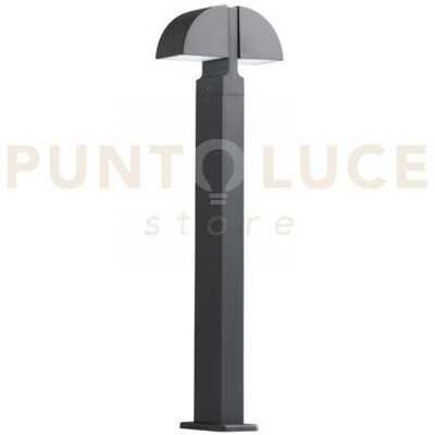 Intec Palo Led Idem Orientabile Antracite In Metallo 8w 840lm 4000k Ip44 20,2x14x70cm Intec Palo Led Idem Orientabile Antracite In Metallo 8w 840lm 4000k Ip44 20,2x14x70cm