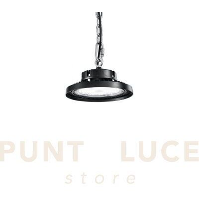 Intec Plafoniera Led Avrocar Nera In Alluminio 100w 15000lm 4000k D.23,7cm Ip65 Intec Plafoniera Led Avrocar Nera In Alluminio 100w 15000lm 4000k D.23,7cm Ip65