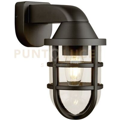 Searchlight Seaside Applique Da Esterno - Plastica Nera Searchlight Seaside Applique Da Esterno - Plastica Nera