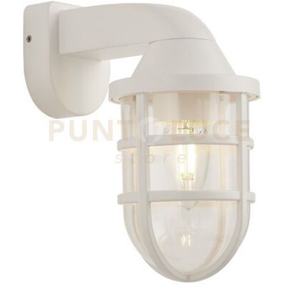 Searchlight Seaside Lampada da Parete Esterna - Bianco, E27, IP44 Searchlight Seaside Lampada da Parete Esterna - Bianco, E27, IP44