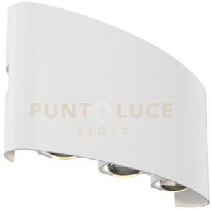 Maytoni Strato Applique Led Per Esterni In Metallo Bianco 3 Luci Maytoni Strato Applique Led Per Esterni In Metallo Bianco 3 Luci