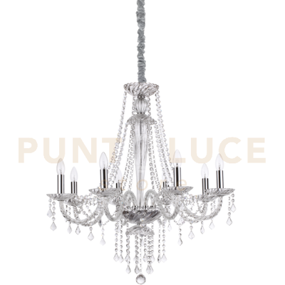 La Collezione Italiana Amadeus Lampadario 8 Luci - Moderno, Regolabile, Dimmabile La Collezione Italiana Amadeus Lampadario 8 Luci - Moderno, Regolabile, Dimmabile