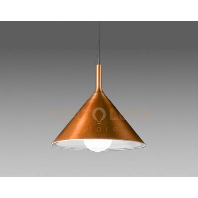 Gea luce Barbie S/g - Lampadario A Sospensione In Alluminio Rame/bianco Opaco 1 Luce A... Gea luce Barbie S/g - Lampadario A Sospensione In Alluminio Rame/bianco Opaco 1 Luce A...