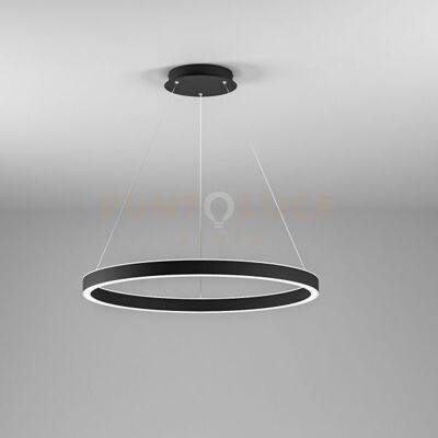 Gea luce Criseide S/g - Lampadario A Sospensione Nero 1 Luce Led 3000k 4200lm 80w Dim... Gea luce Criseide S/g - Lampadario A Sospensione Nero 1 Luce Led 3000k 4200lm 80w Dim...