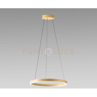 Gea luce Criseide S/g - Lampadario A Sospensione Oro 1 Luce Led 3000k 4200lm 80w Dimm... Gea luce Criseide S/g - Lampadario A Sospensione Oro 1 Luce Led 3000k 4200lm 80w Dimm...