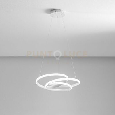 Gea luce Diva S/g - Lampadario A Sospensione Colore Bianco A Led 3000k 2350lm 47w Dimm... Gea luce Diva S/g - Lampadario A Sospensione Colore Bianco A Led 3000k 2350lm 47w Dimm...